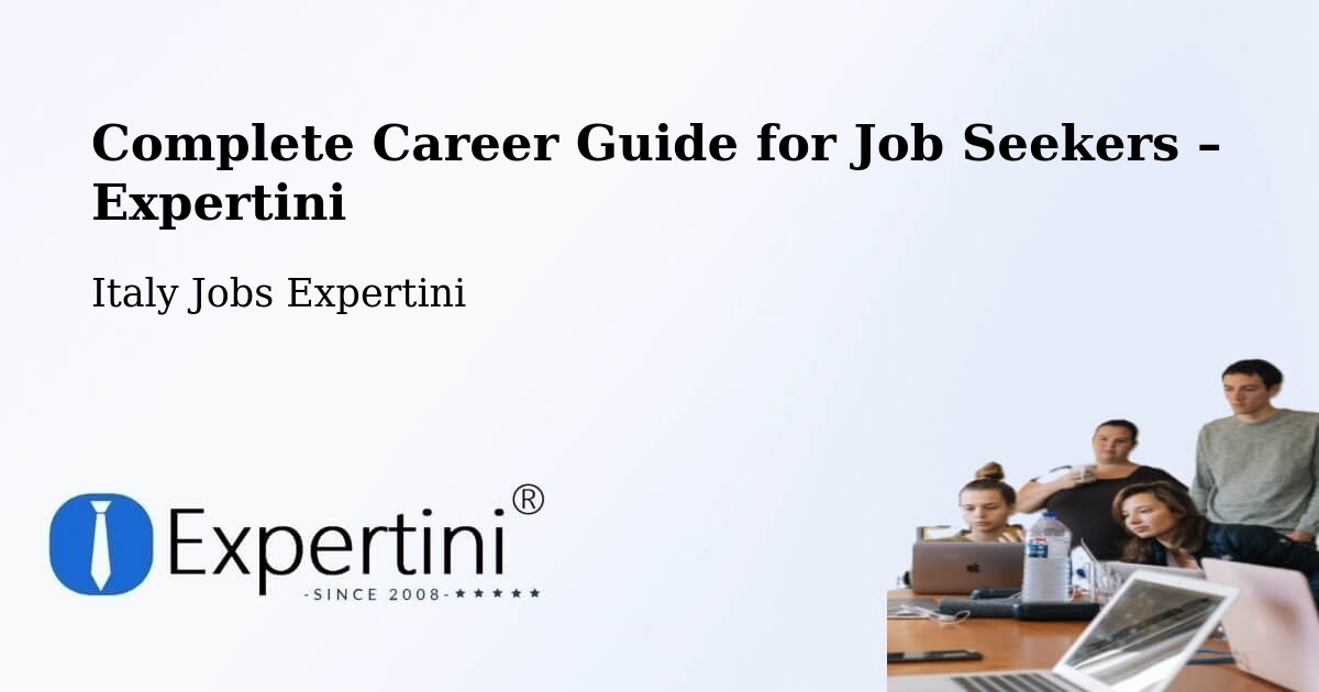 Career Guide for Job Seekers – Valenzano - Valenzano, Italy Jobs Expertini