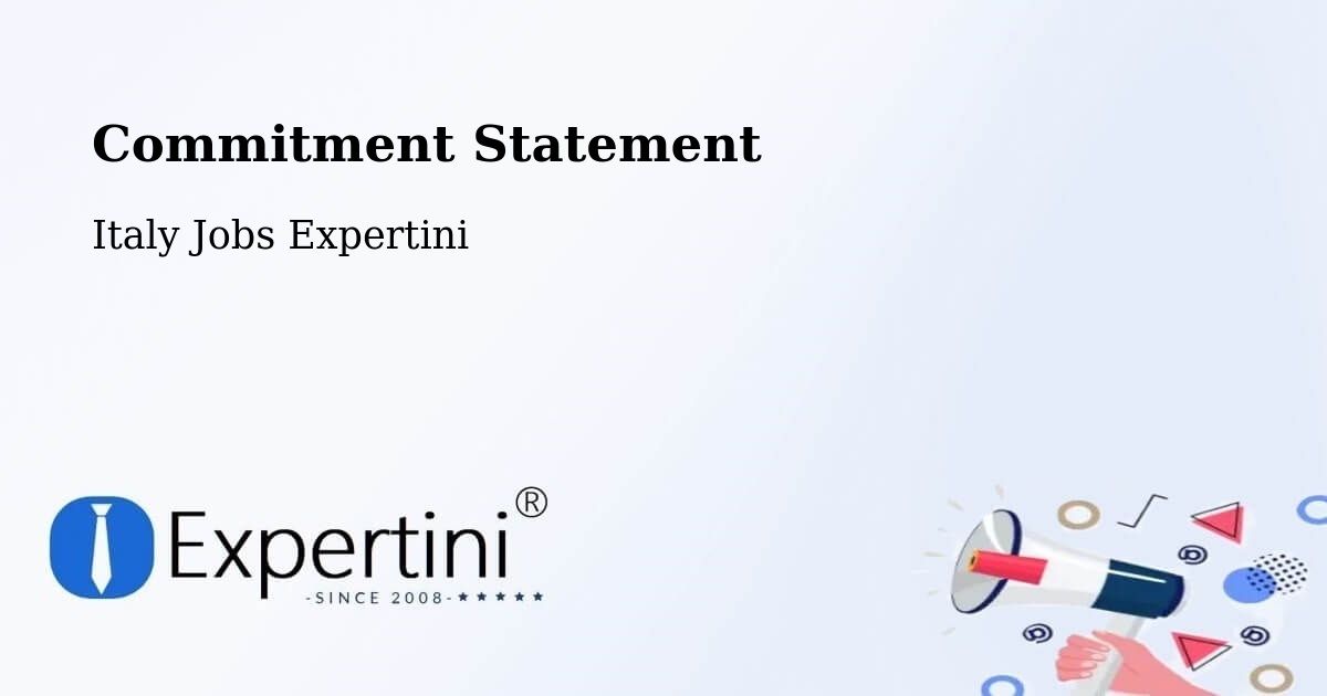 Corporate Commitment – Valenzano - Italy Jobs Expertini