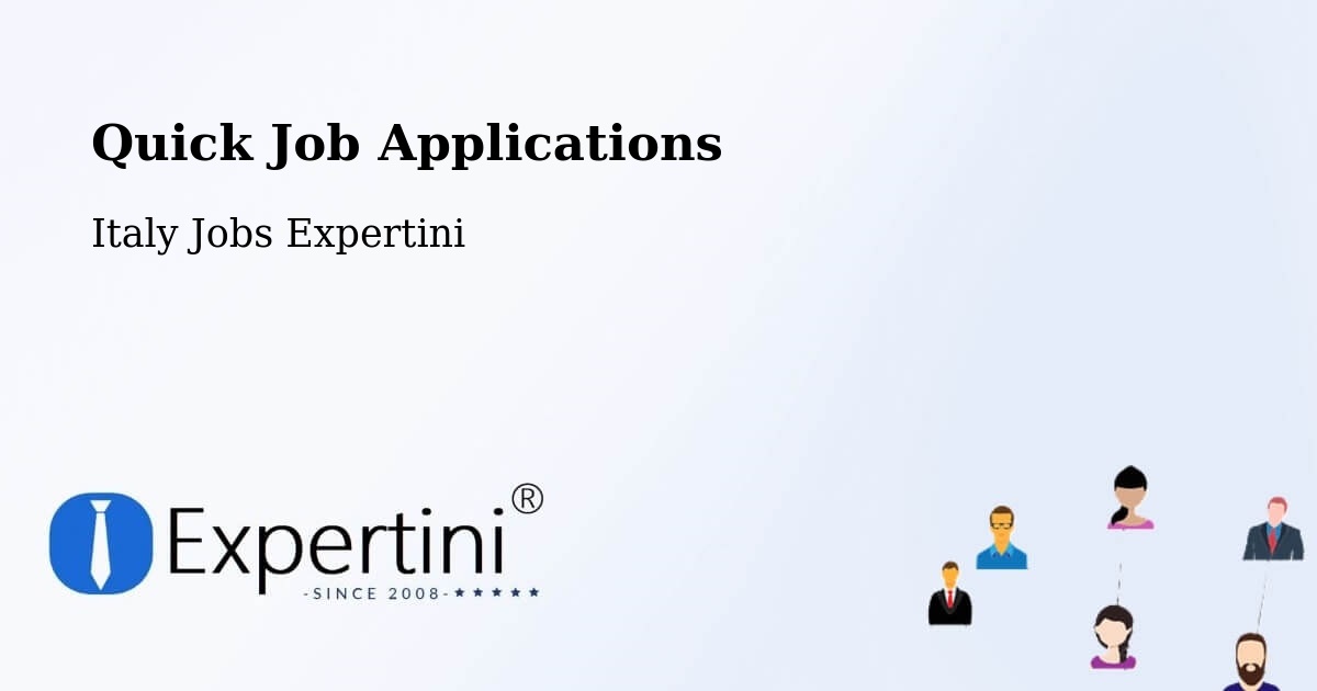 Quick Apply Feature – Valenzano - Italy Jobs Expertini